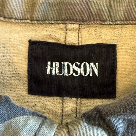 Hudson Harmony In Solar Camo Romper M Button Sleeveless Minimalist Festival Chic - Picture 8 of 13